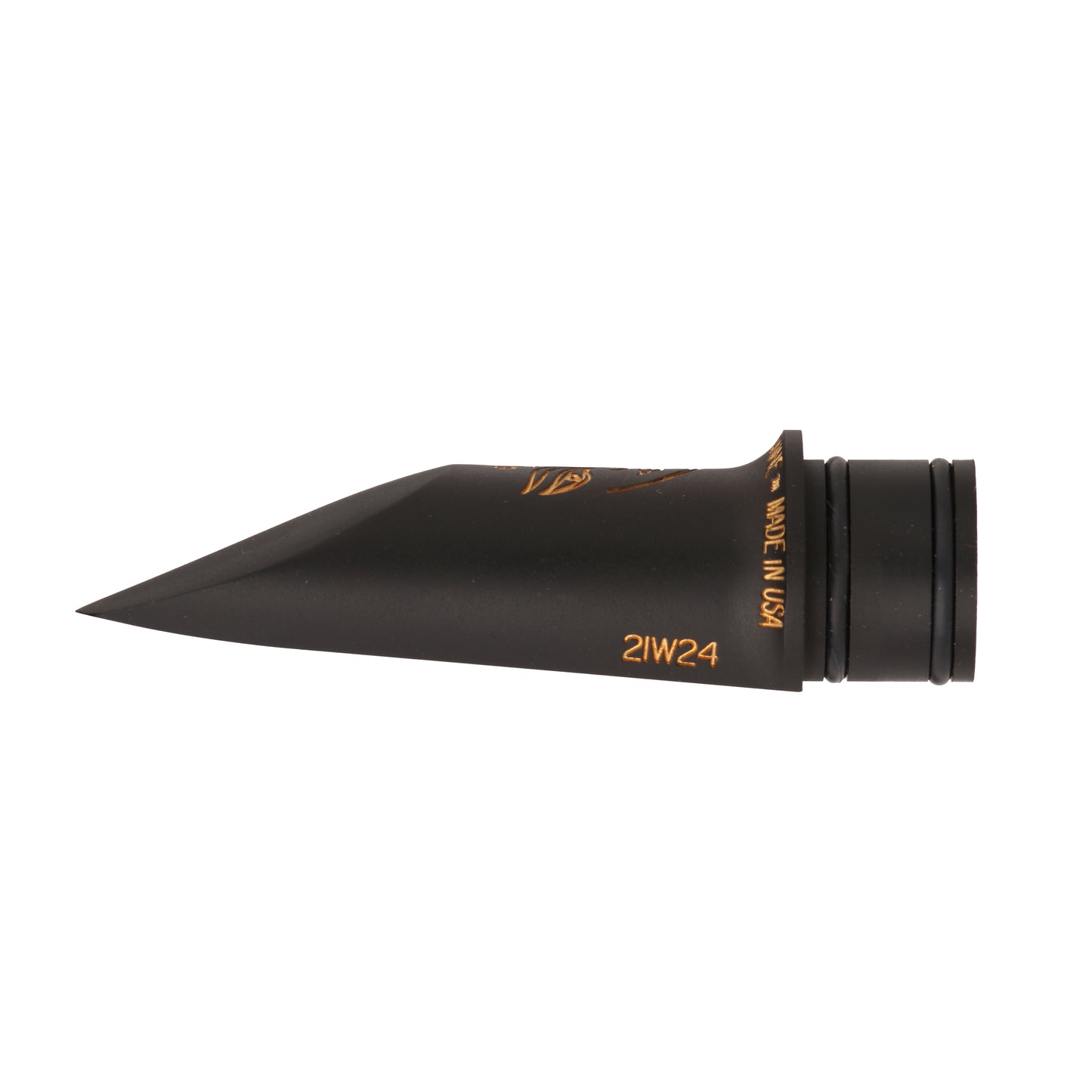 durga 4 hard rubber clarinet mouthpiece side view