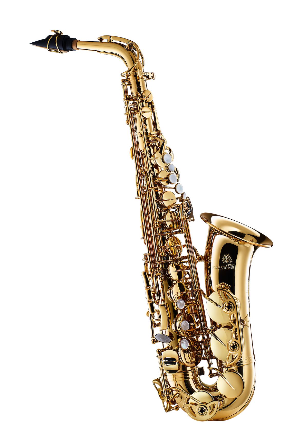 forestone alto gx saxophone gold lacquer