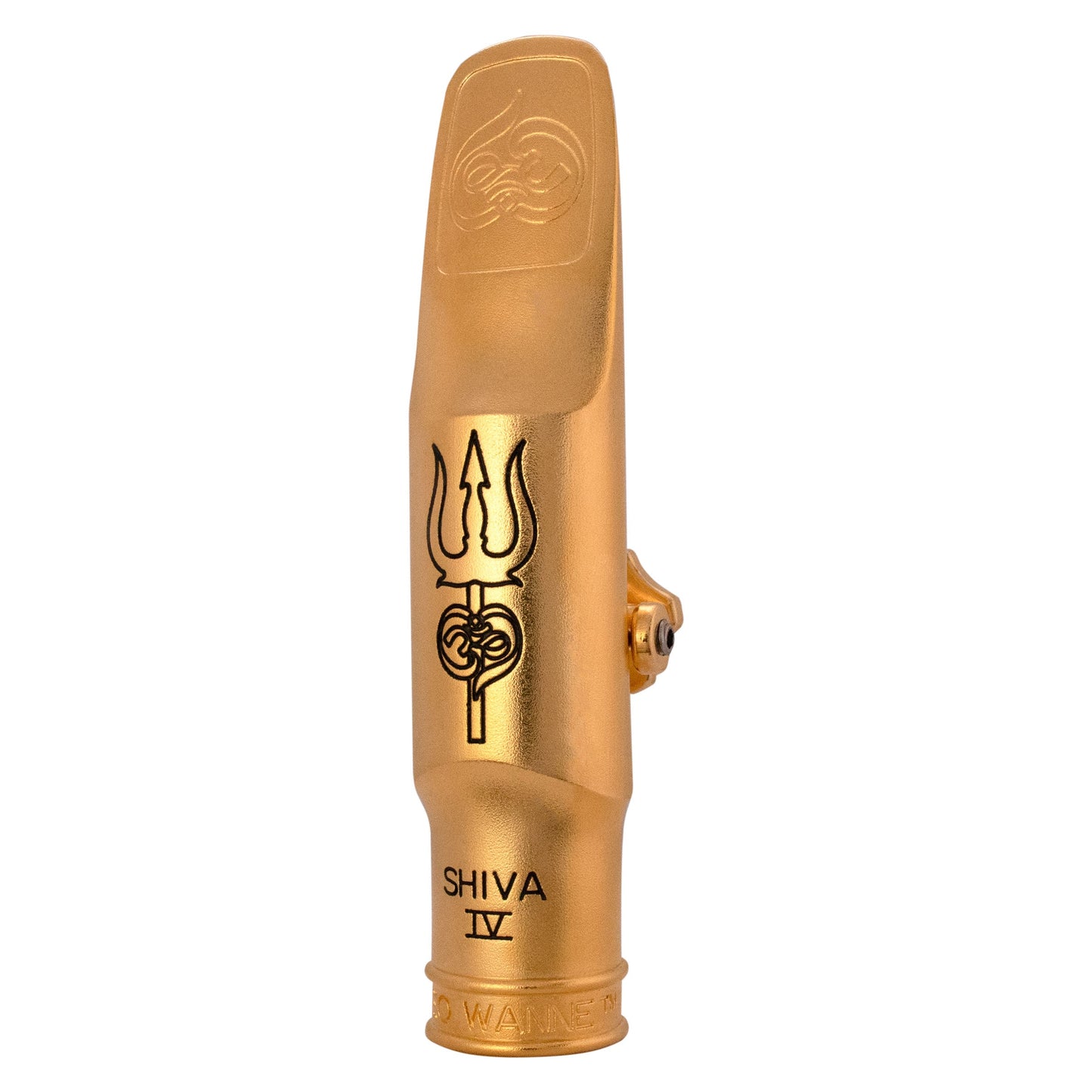 SHIVA Tenor Saxophone Mouthpiece Gold Front