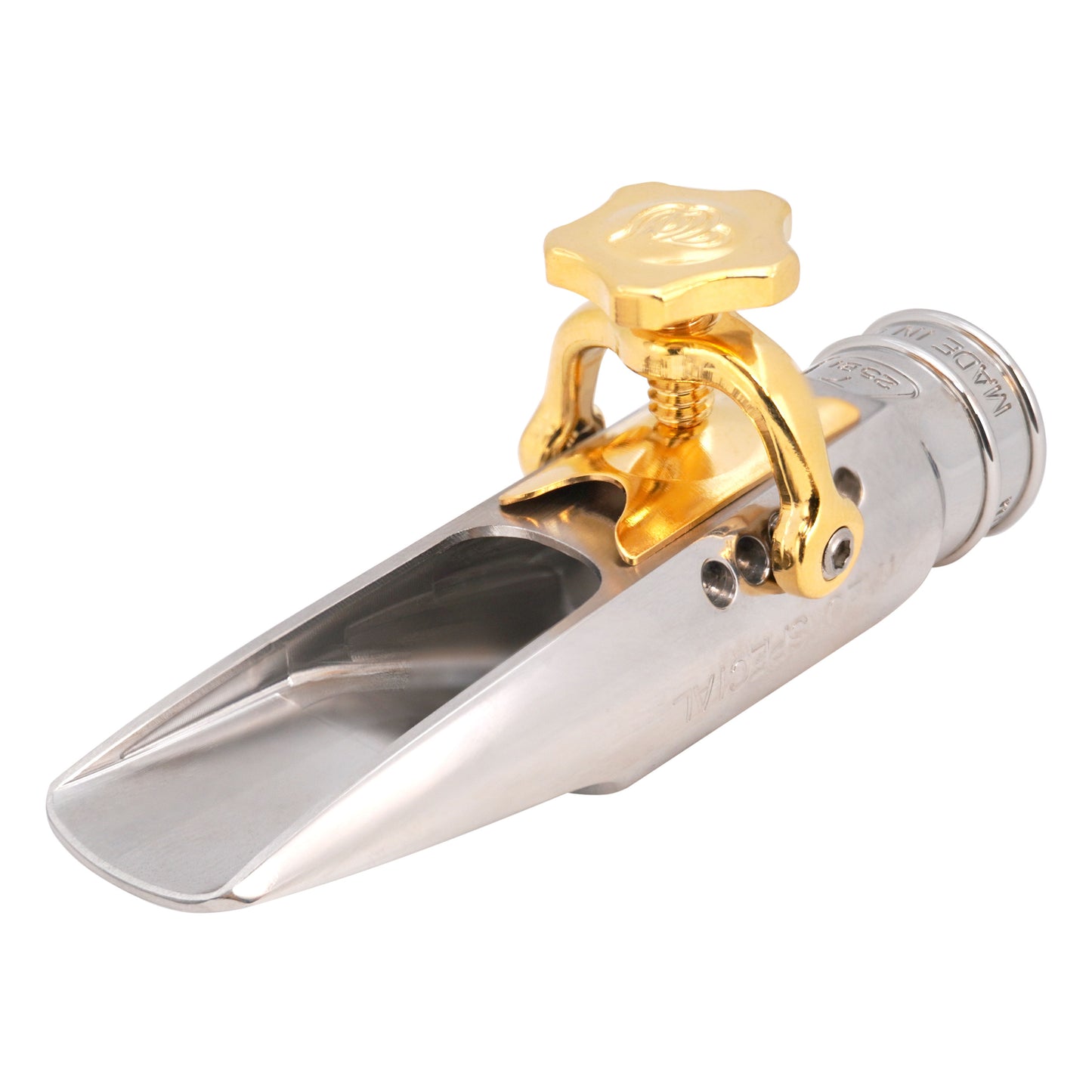 durga ultra v stainless steel saxophone mouthpiece baffle