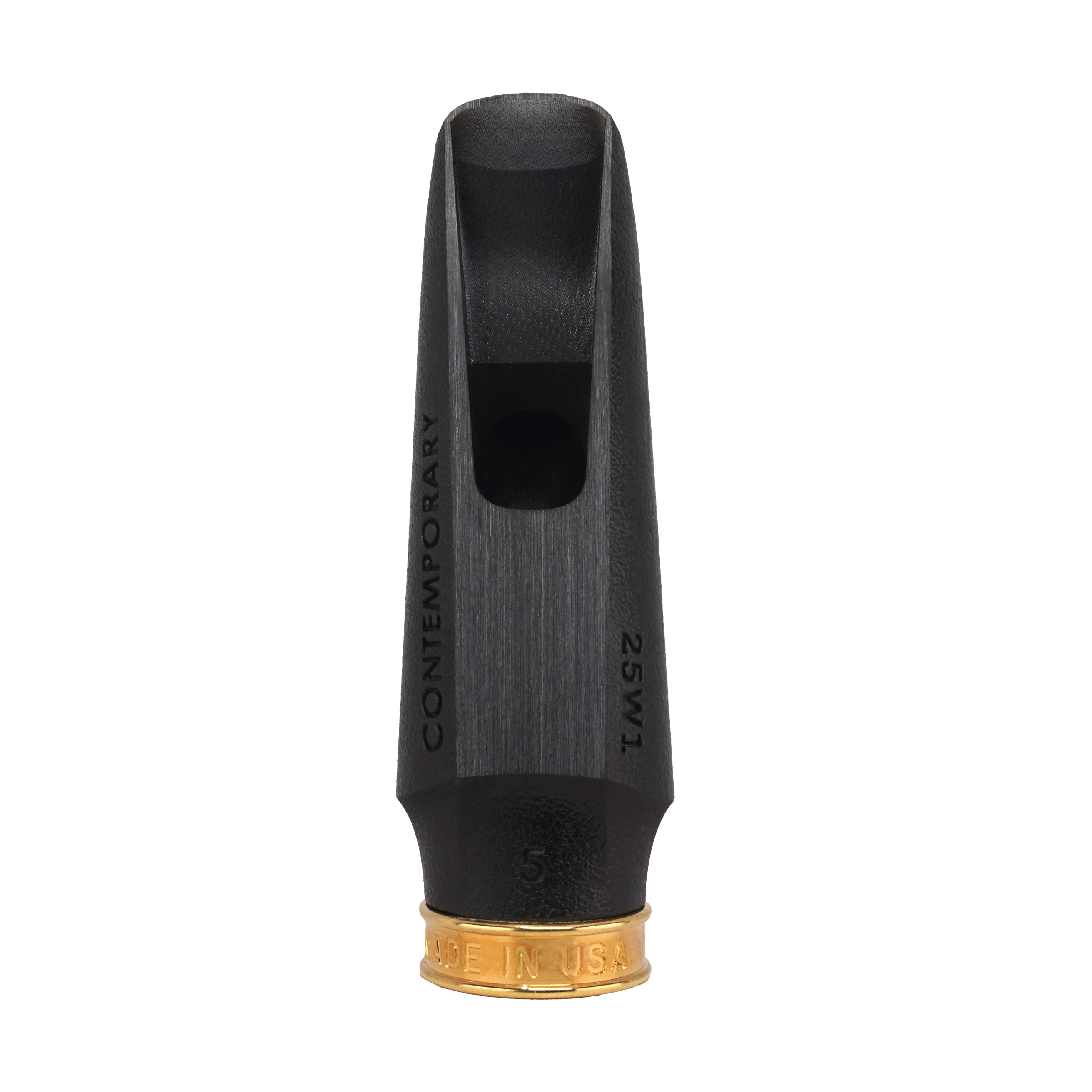 Essentials Collection: Contemporary Alto Saxophone Mouthpiece Black Rear