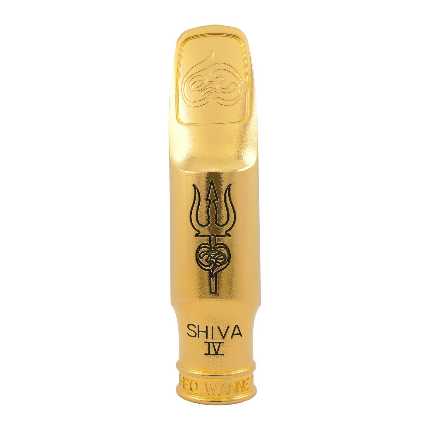 SHIVA Alto Saxophone Mouthpiece Gold Front