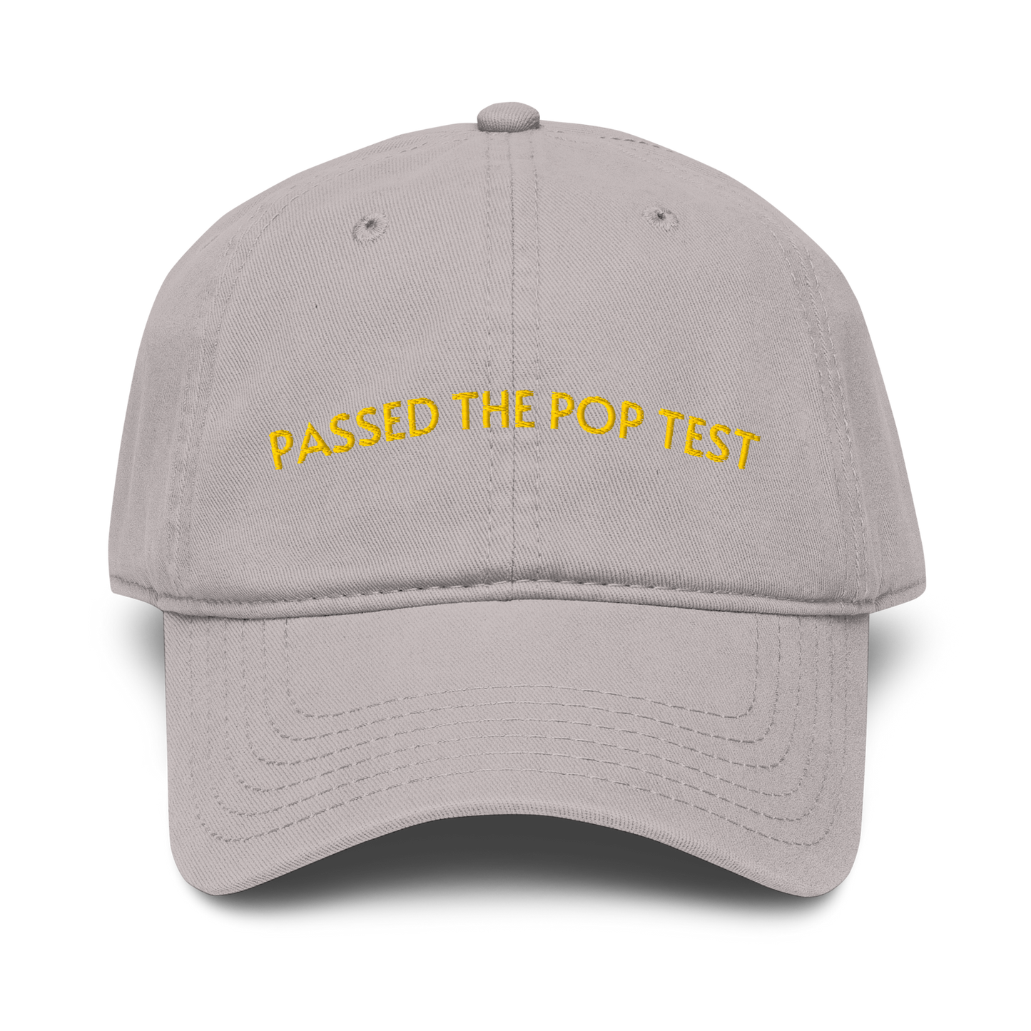 passed the pop test hat gray