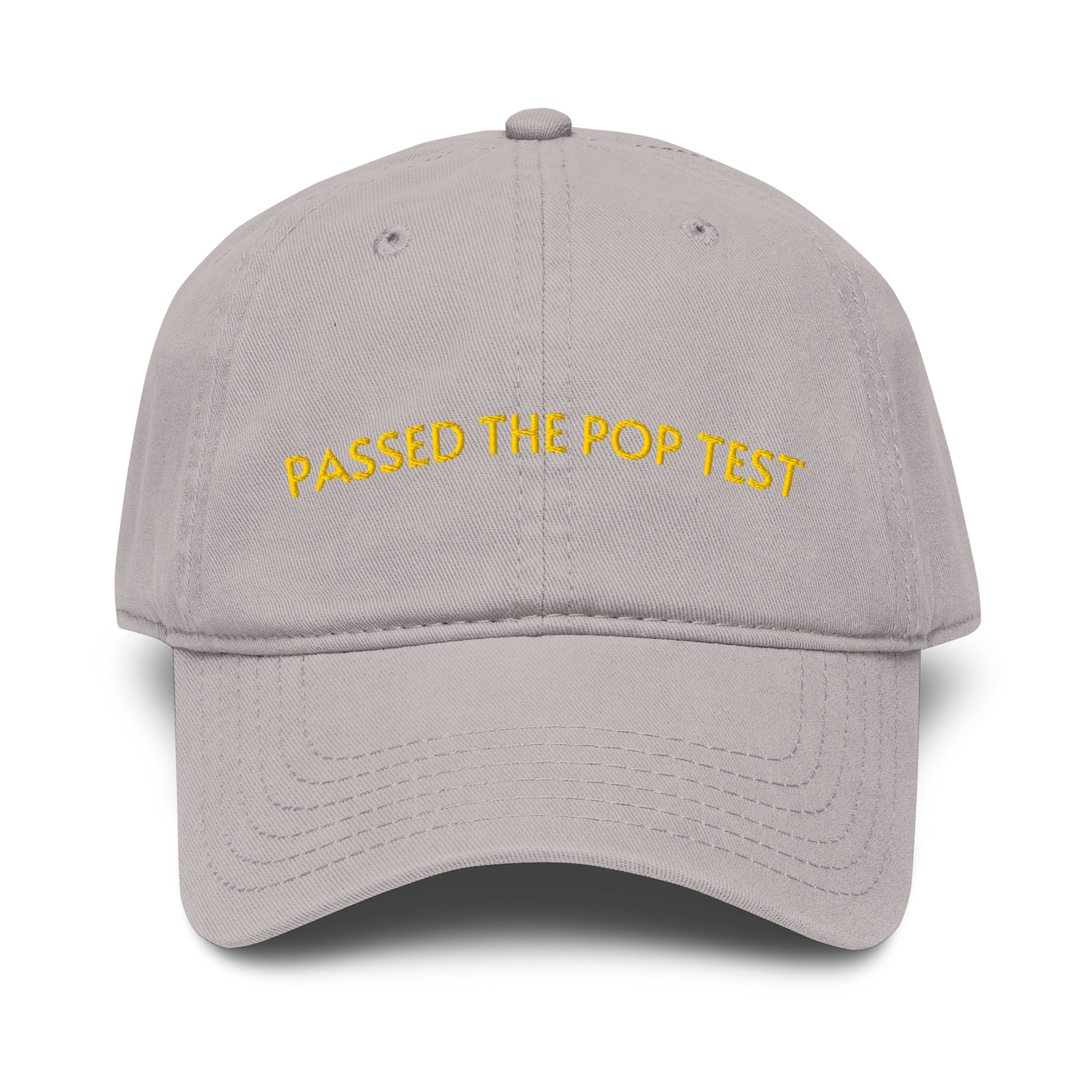 passed the pop test hat gray