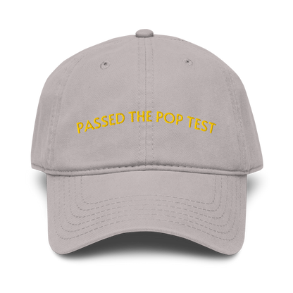 passed the pop test hat gray