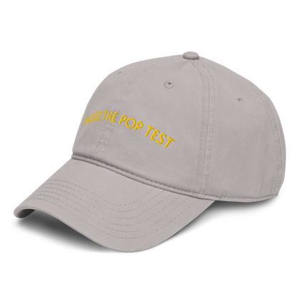 passed the pop test hat gray