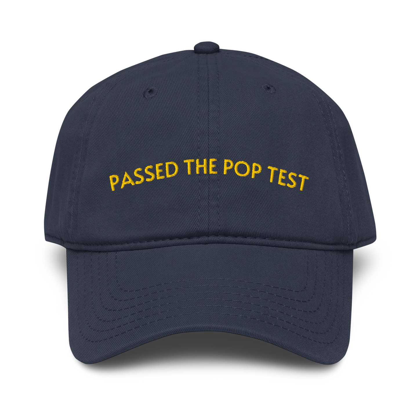 passed the pop test hat navy