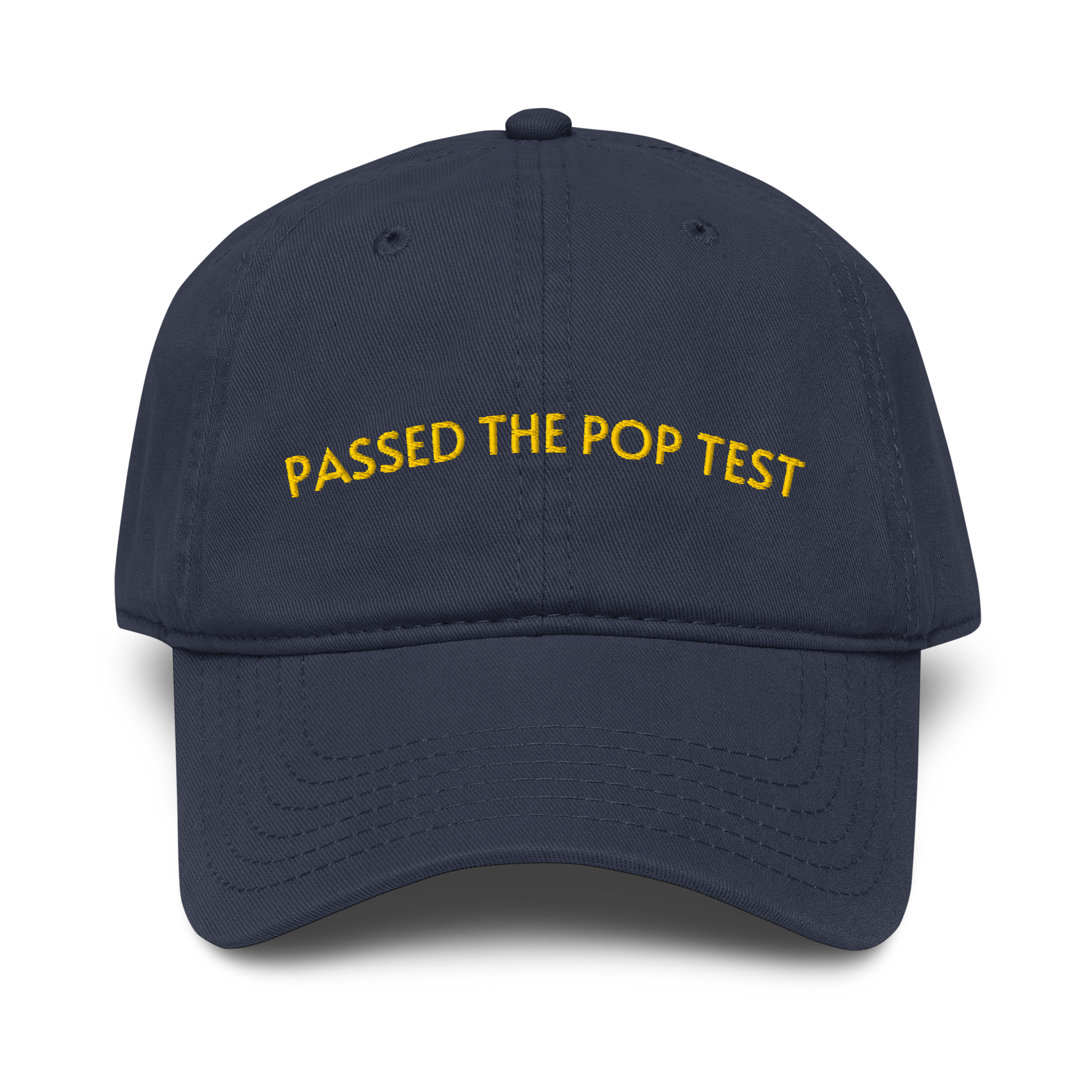 passed the pop test hat navy