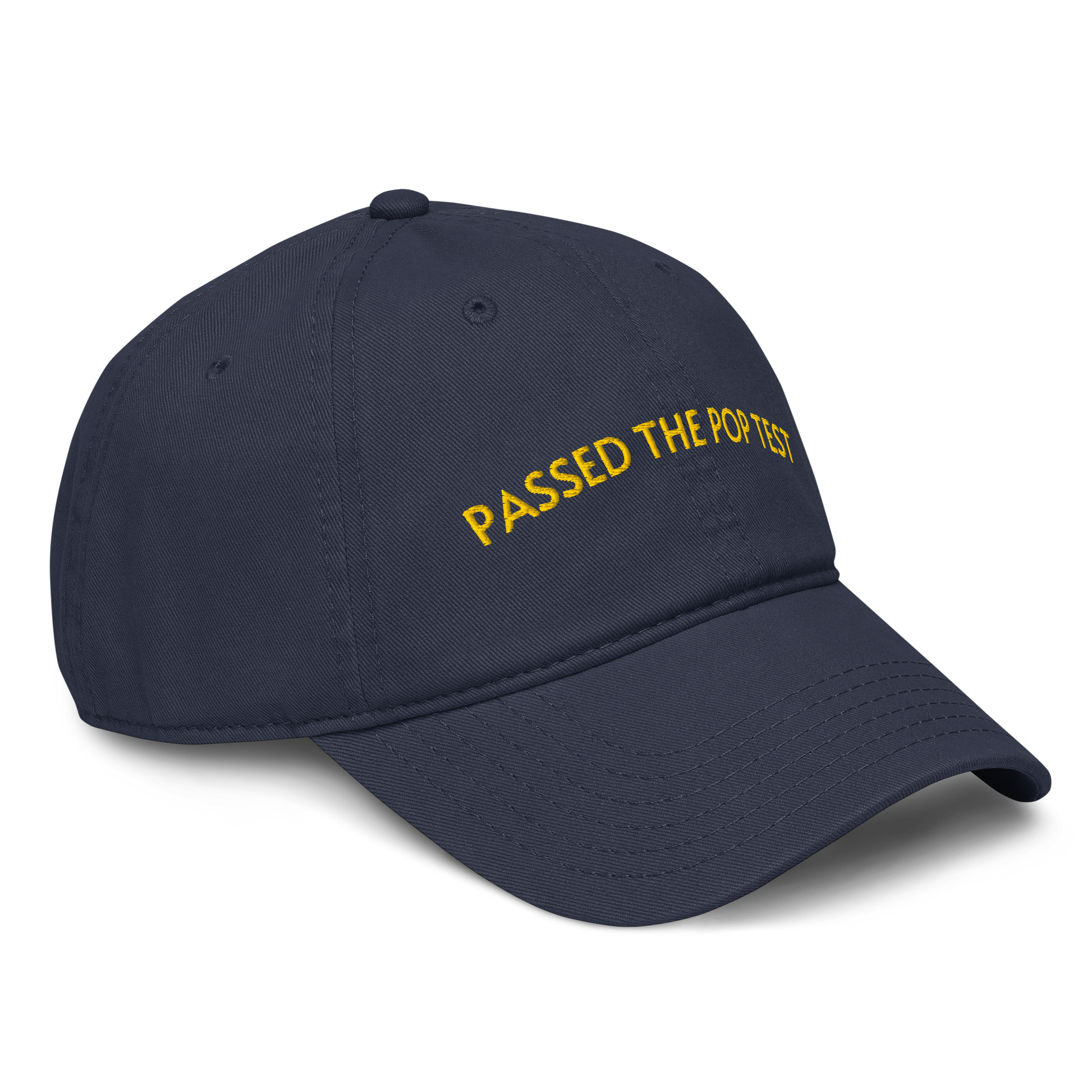 passed the pop test hat navy side