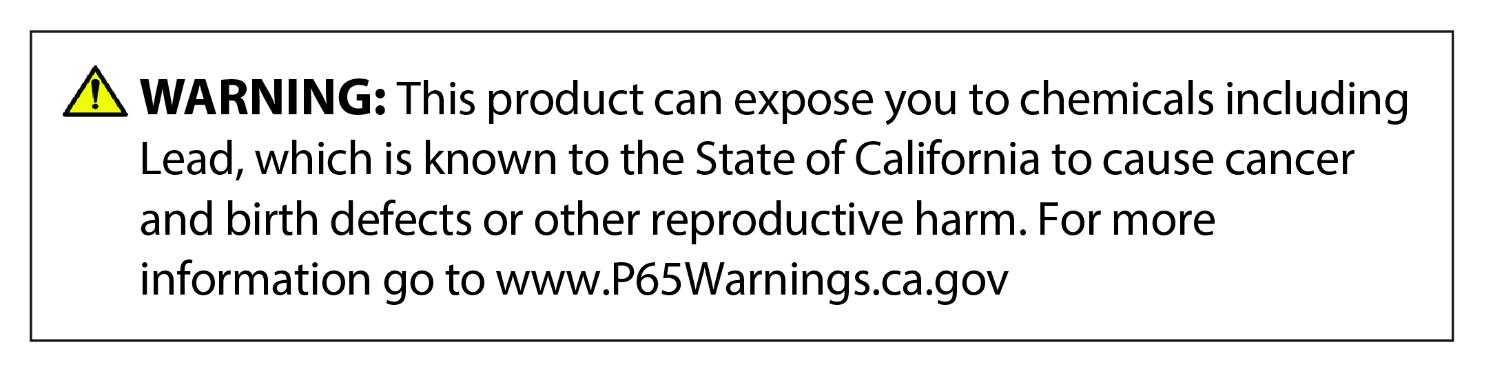 state of california prop 65